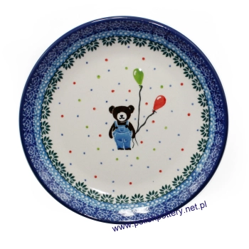 Talerz deserowy Ø18cm II Gatunek dek. 3328X Miś